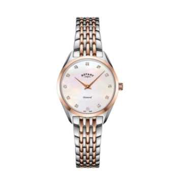Rotary ladies ultra slim diamond set watch.